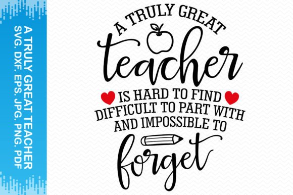 A Truly Great Teacher Clipart: Graphics and Crafts