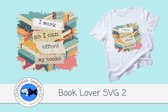 Book Lover SVG PNG Craft Graphic 2