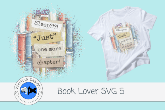 Book Lover SVG PNG for Crafts and Graphics