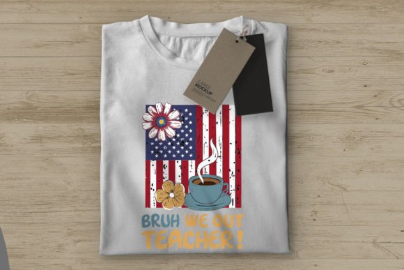 Bruh We out Teacher, Patriotic Coffee Tsi