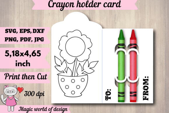 Coloring Card Svg, Mothers Day Flower