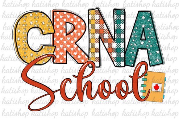 CRNA School Western Plaid Sublimation: Graphics for Crafts