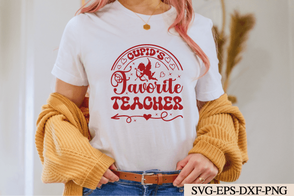 Cupid's Favorite Teacher Valentine Graphics