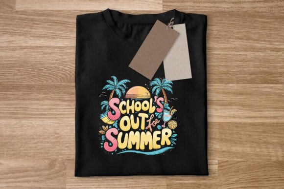 School's Out for Summer Teacher Shirt Graphics